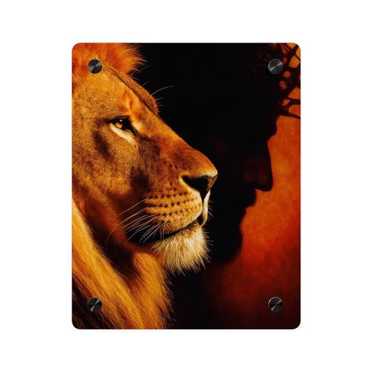 Jesus King Christian Acrylic Wall Art Panels Home Decor