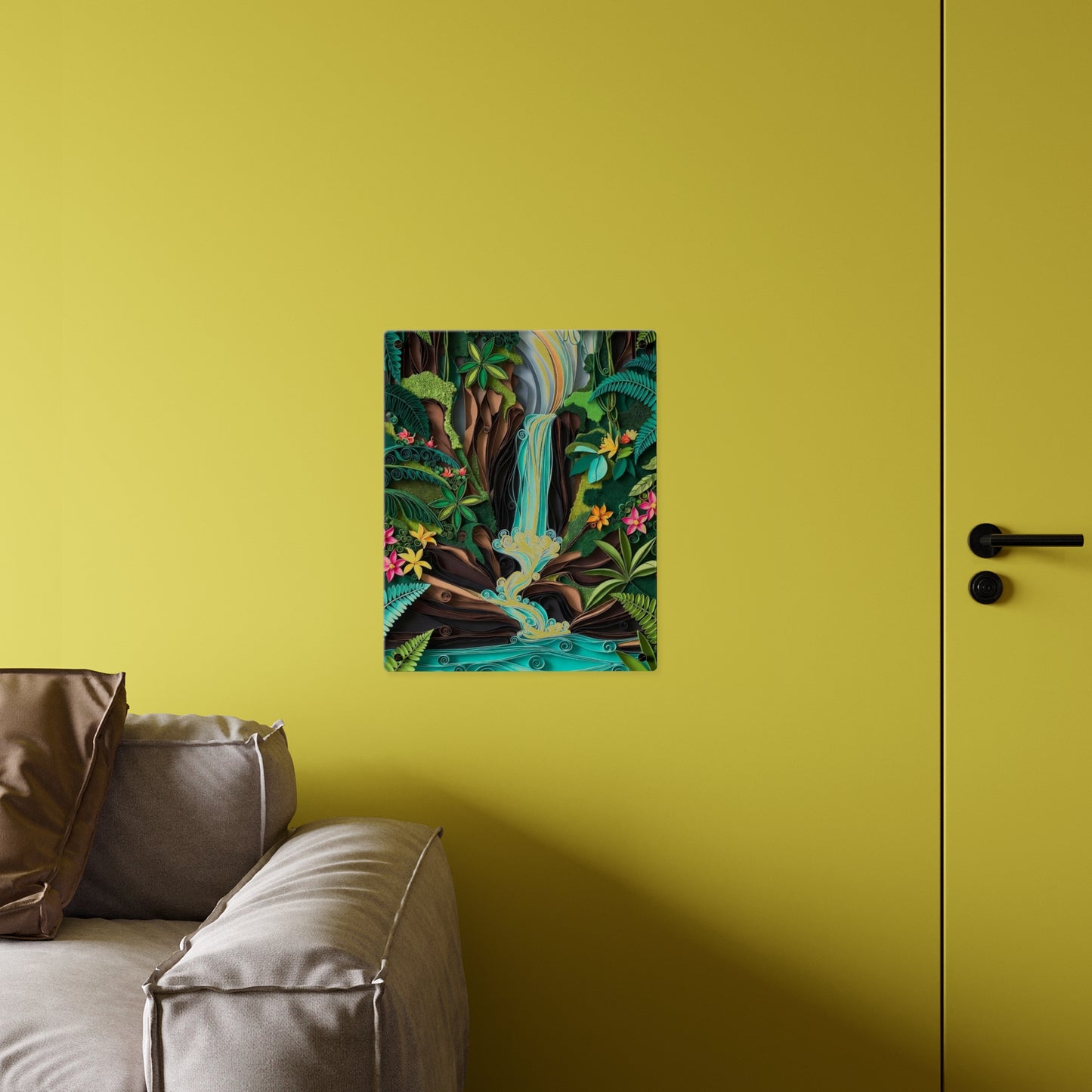 Jungle Acrylic Wall Art Panels Home Decor