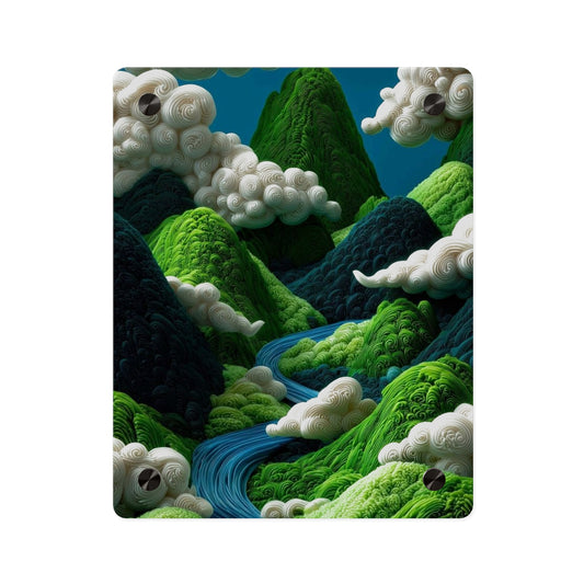 Mountain Side 3d Art Acrylic Wall Art Panels Home Decor