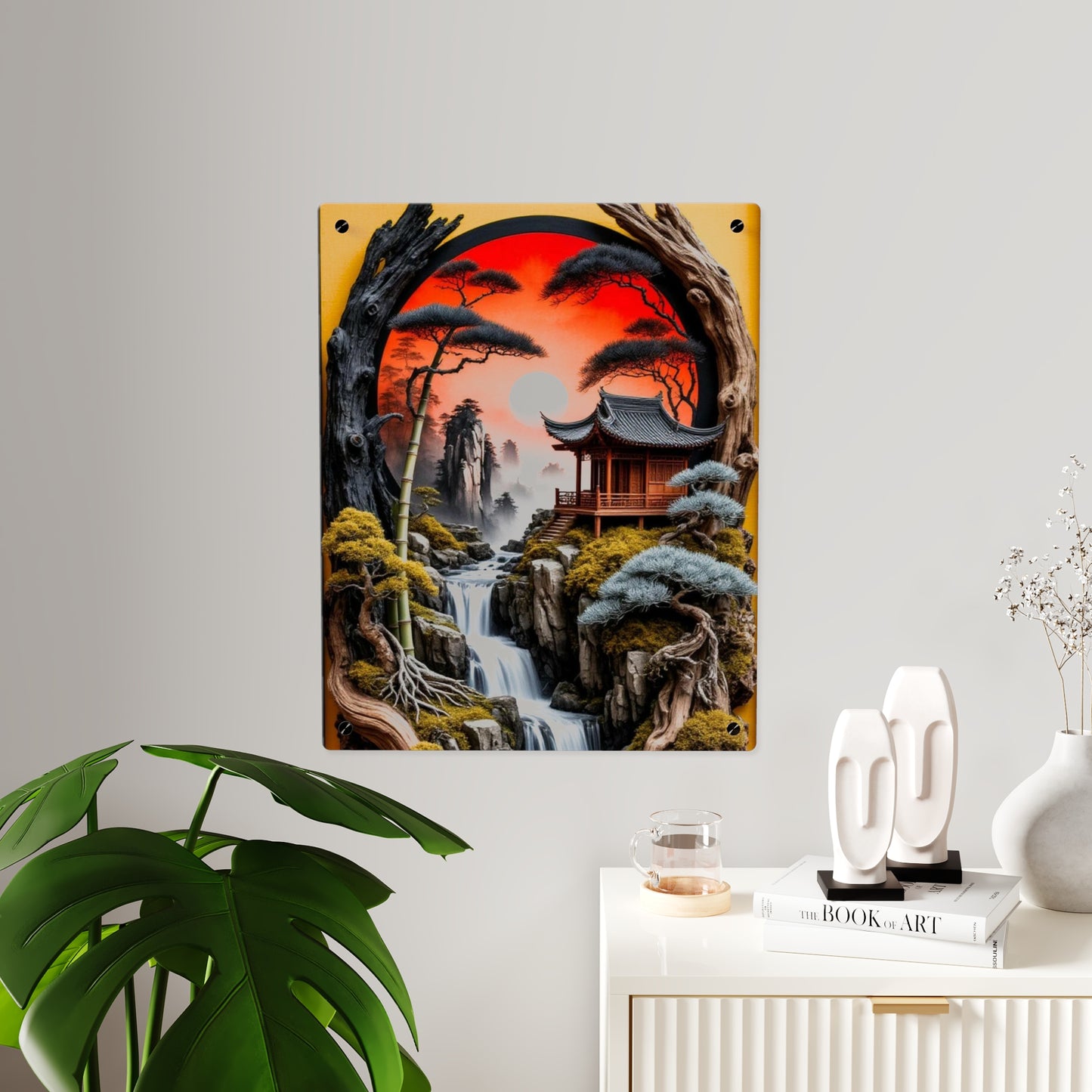 Native China 3d Art  Acrylic Wall Art Panels Home Decor