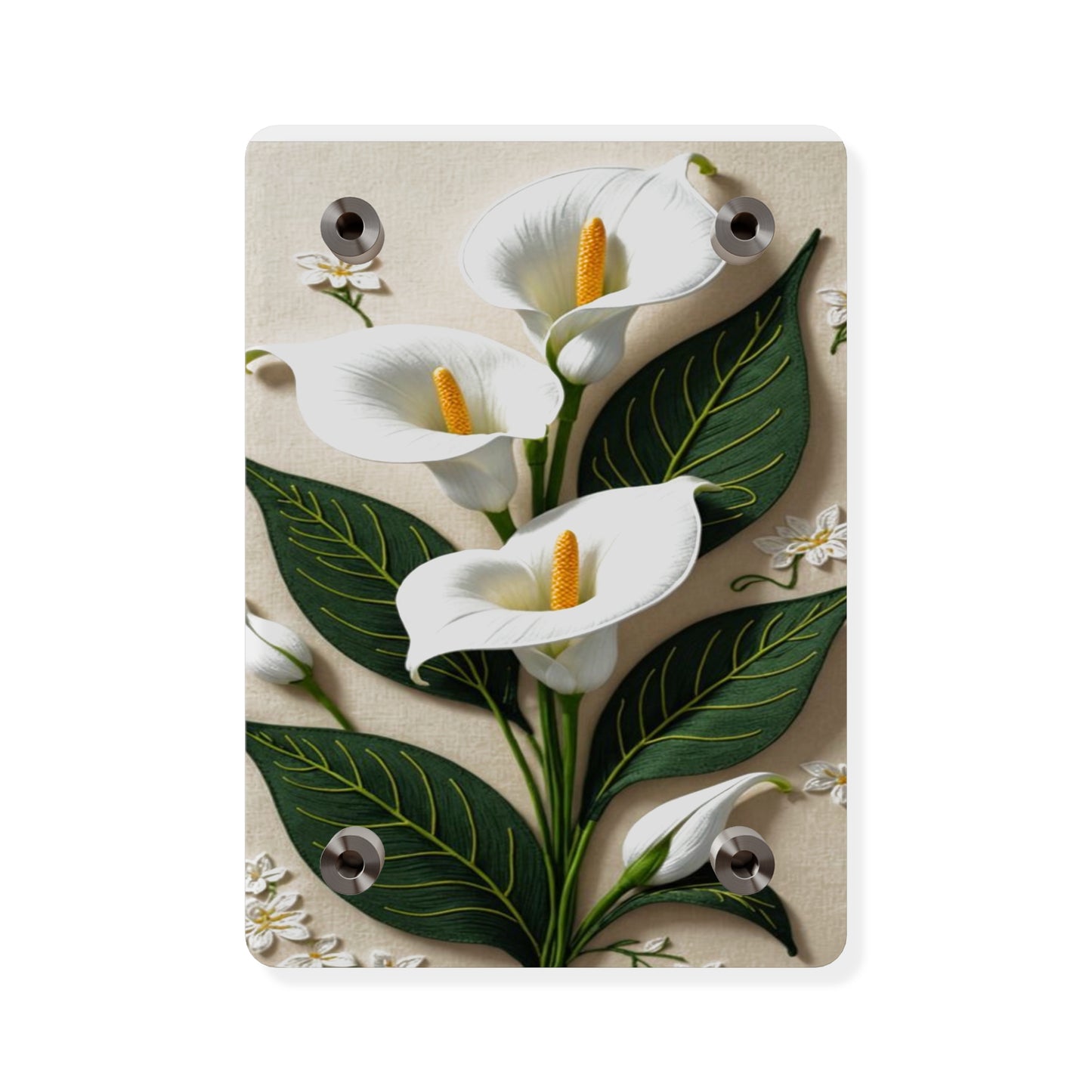 Flower Acrylic Wall Art Panels Home Decor