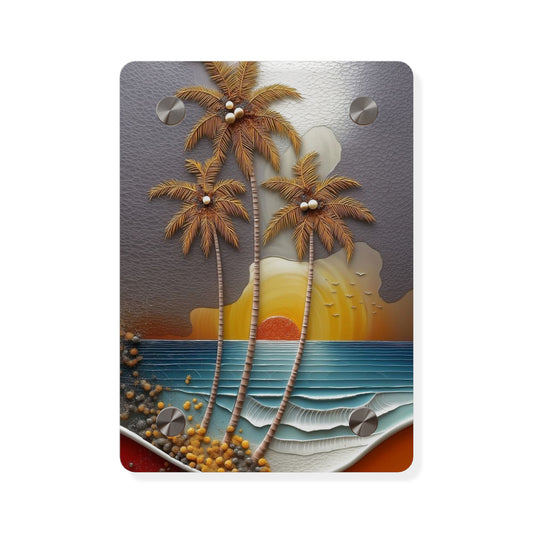 Beach 3d Art Acrylic Wall Art Panels Home Decor