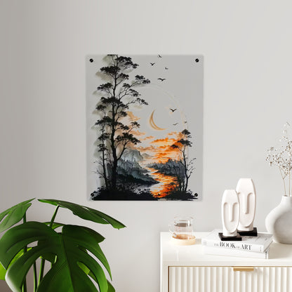 Aesthetic Acrylic Wall Art Panels Home Decor