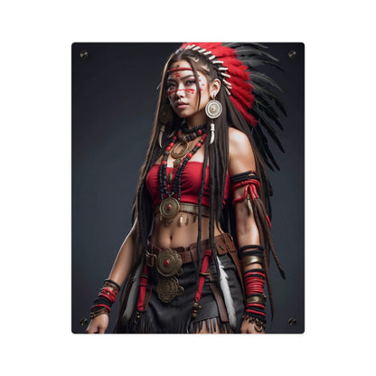 Native American Women Acrylic Wall Art Panels Home Decor