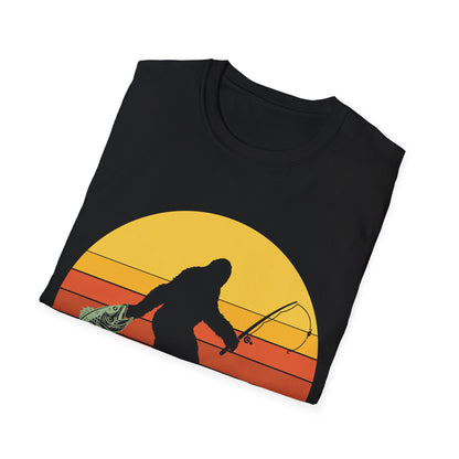 Bigfoot Fishing T-Shirt