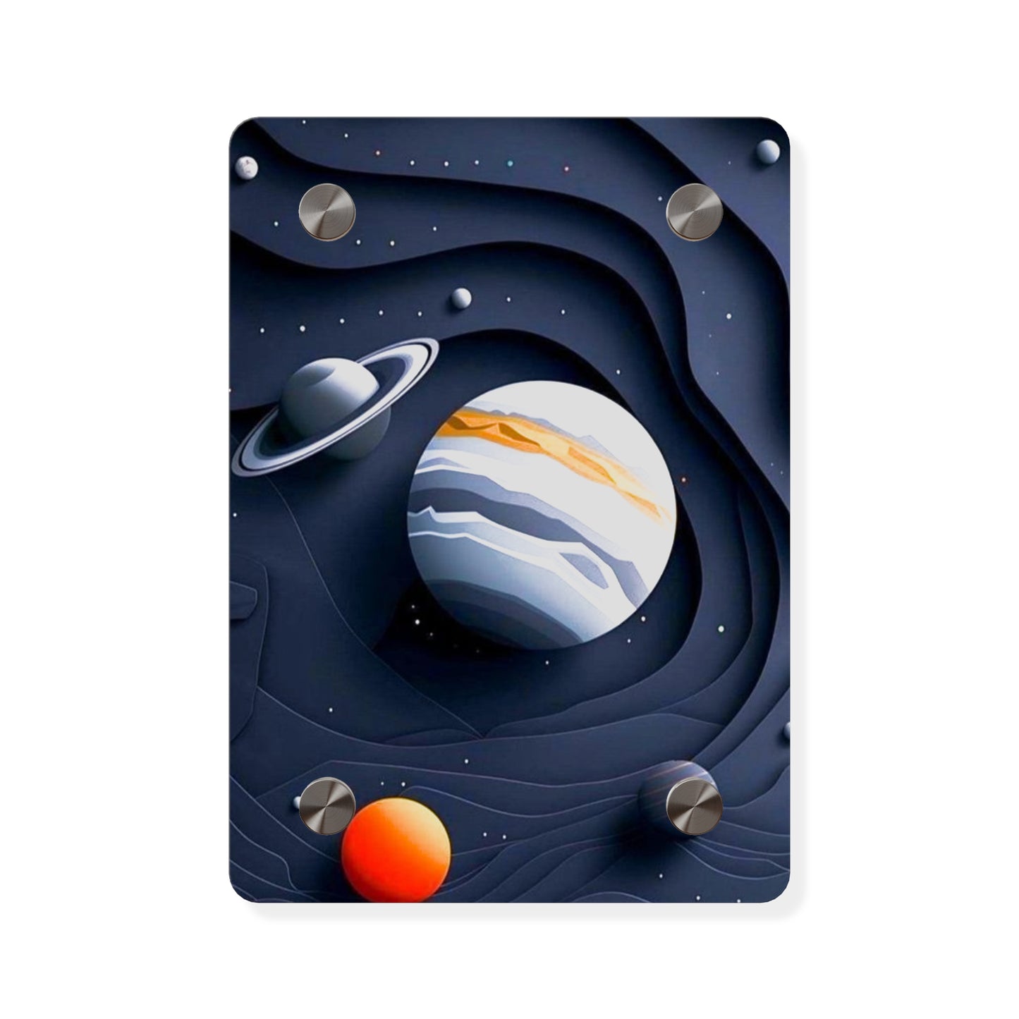 Solar System 3d Art Acrylic Wall Art Panels Home Decor