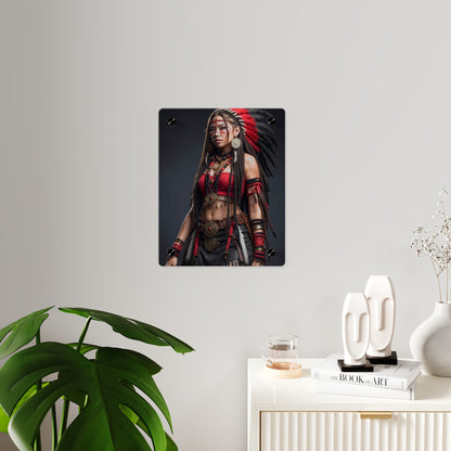 Native American Women Acrylic Wall Art Panels Home Decor