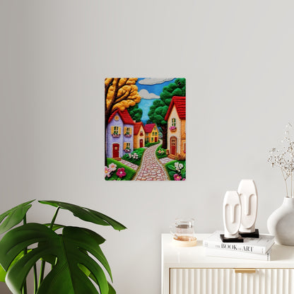 Vienna Strees  Acrylic Wall Art Panels Home Decor