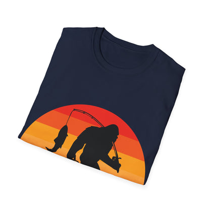 Bigfoot Fishing T-Shirt