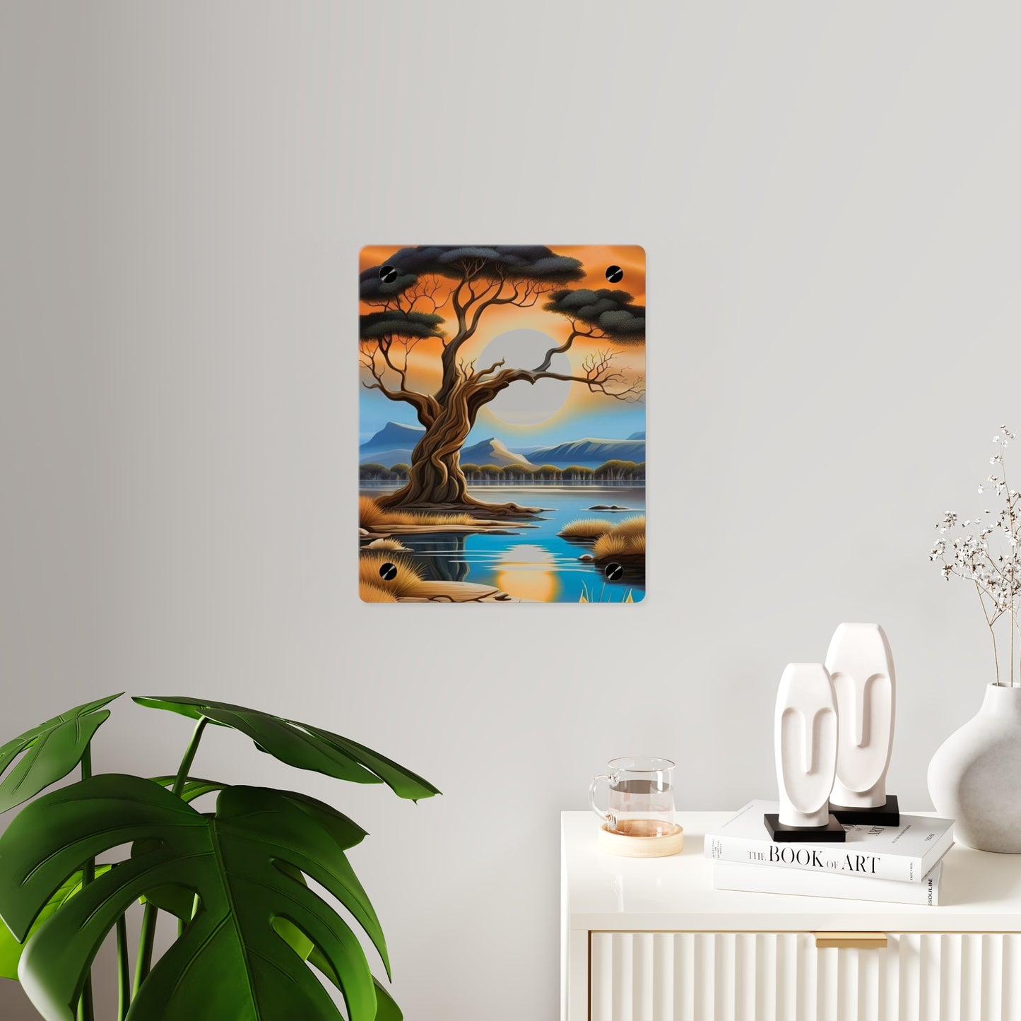 Savanna Tree Acrylic Wall Art Panels Home Decor