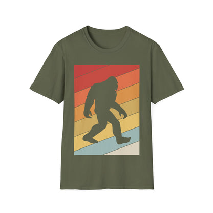 Diagonal Retro Bigfoot T-Shirt