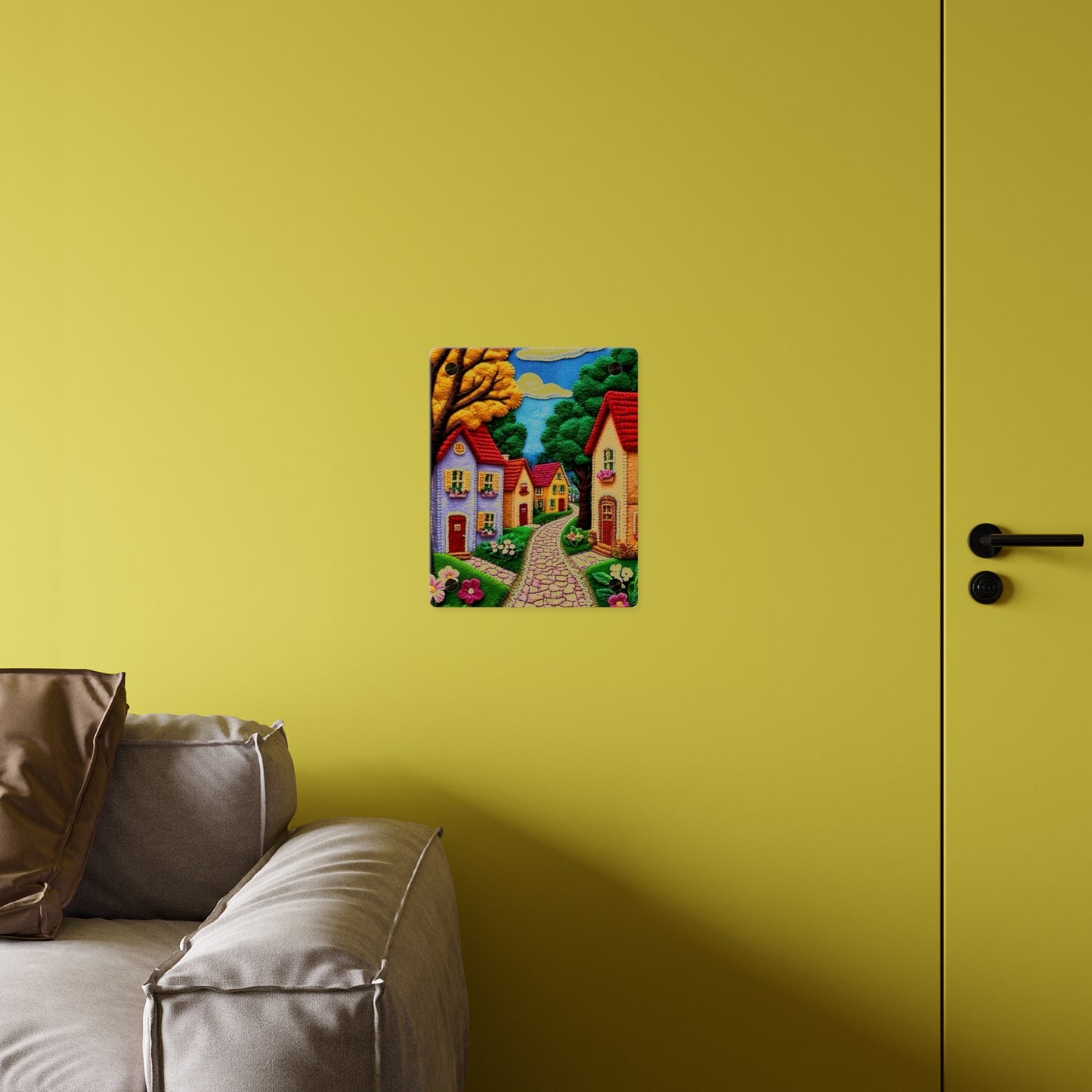 Vienna Strees  Acrylic Wall Art Panels Home Decor