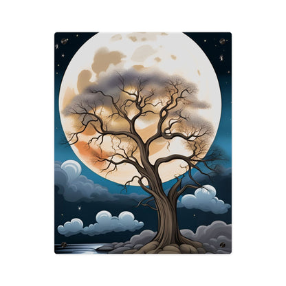 Fancy Moon Tree Acrylic Wall Art Panels Home Decor