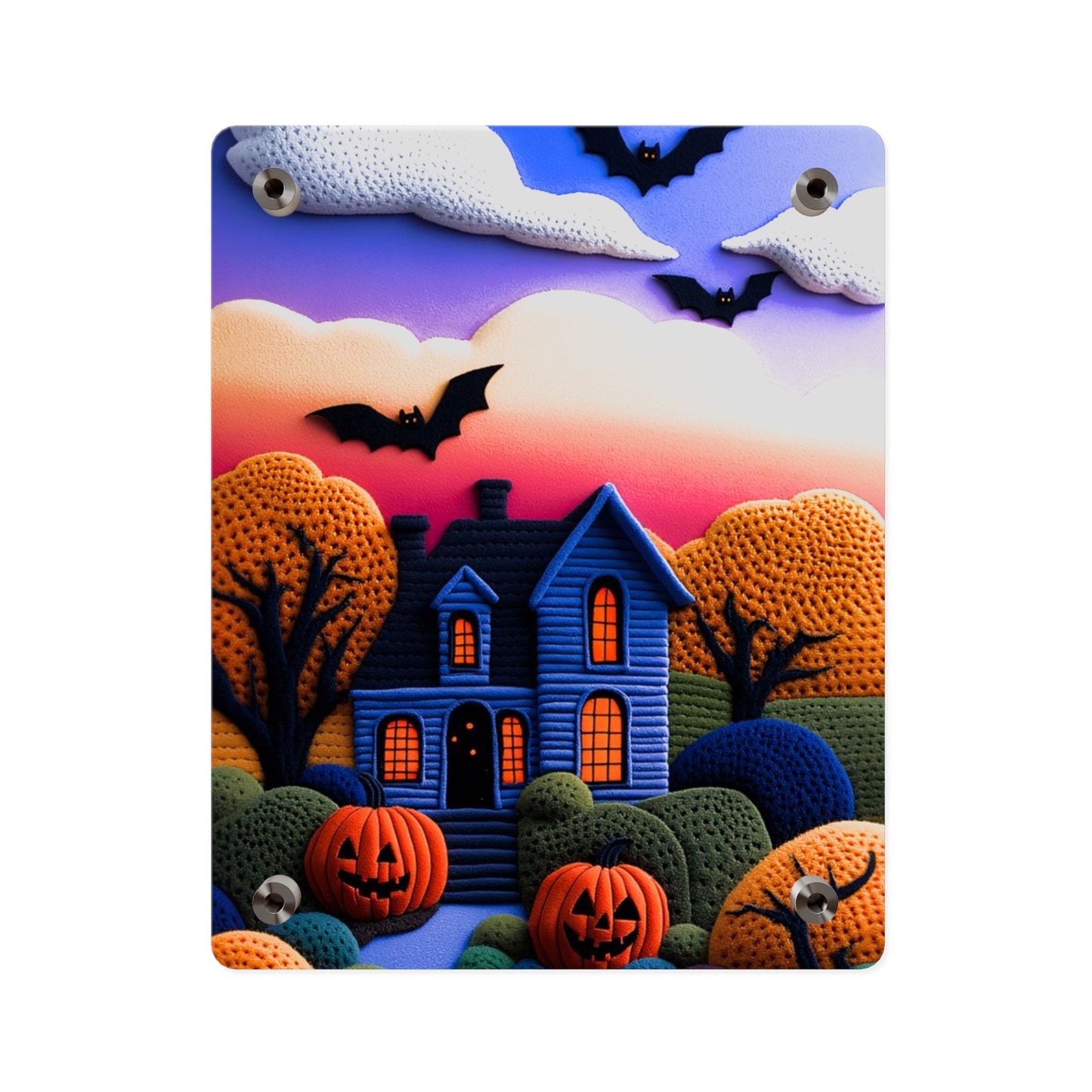 Hallowen  3d Art Acrylic Wall Art Panels Home Decor