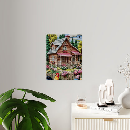 Farm House  Acrylic Wall Art Panels Home Decor