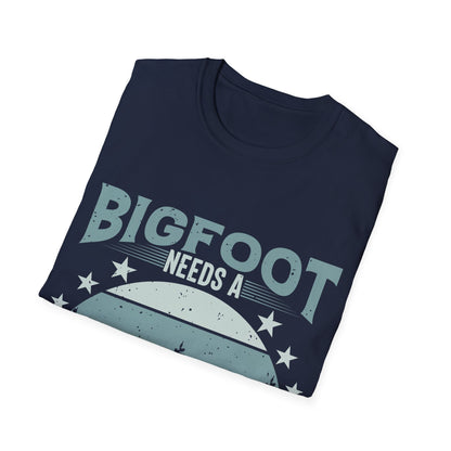 Bigfoot Needs Vacation T-Shirt