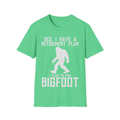 Retirement Plan Bigfoot T-Shirt