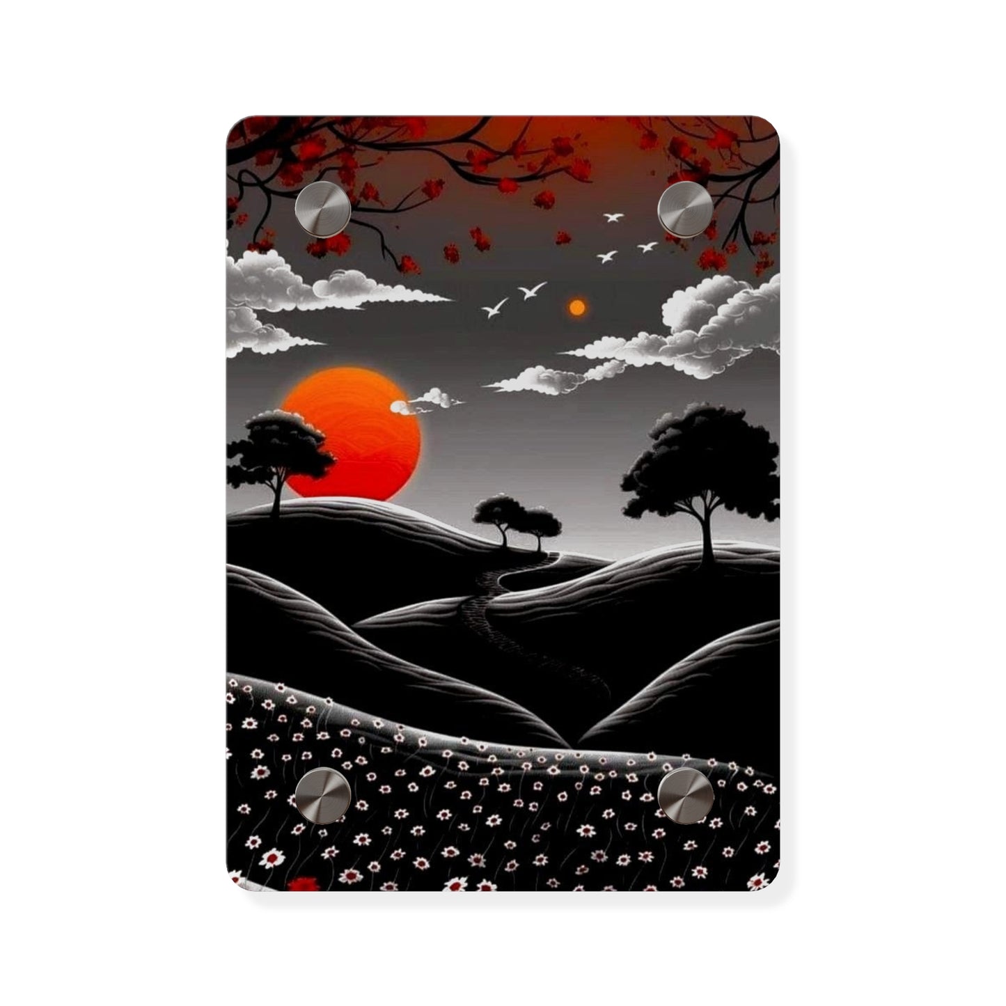 3d Art Farm House Acrylic Wall Art Panels Home Decor