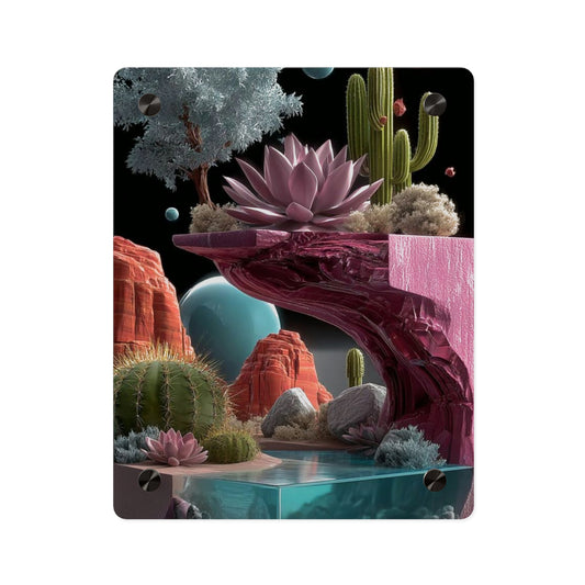 Dersert Oasis Acrylic Wall Art Panels Home Decor