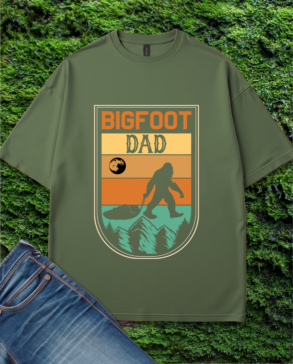 Bigfoot Dad T-Shirt
