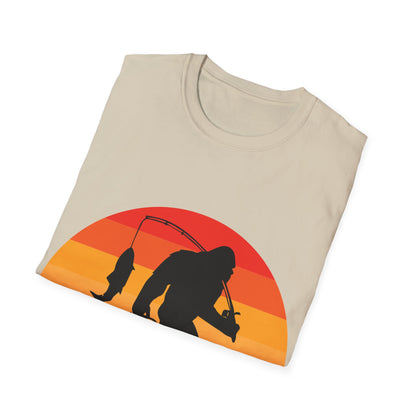 Bigfoot Fishing T-Shirt
