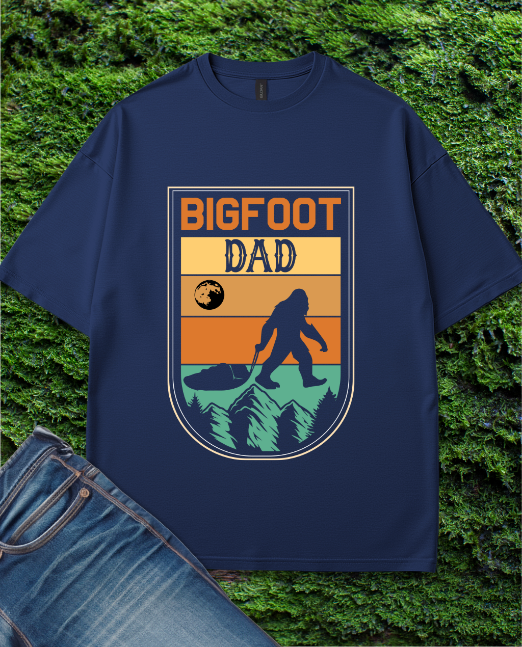 Bigfoot Dad T-Shirt