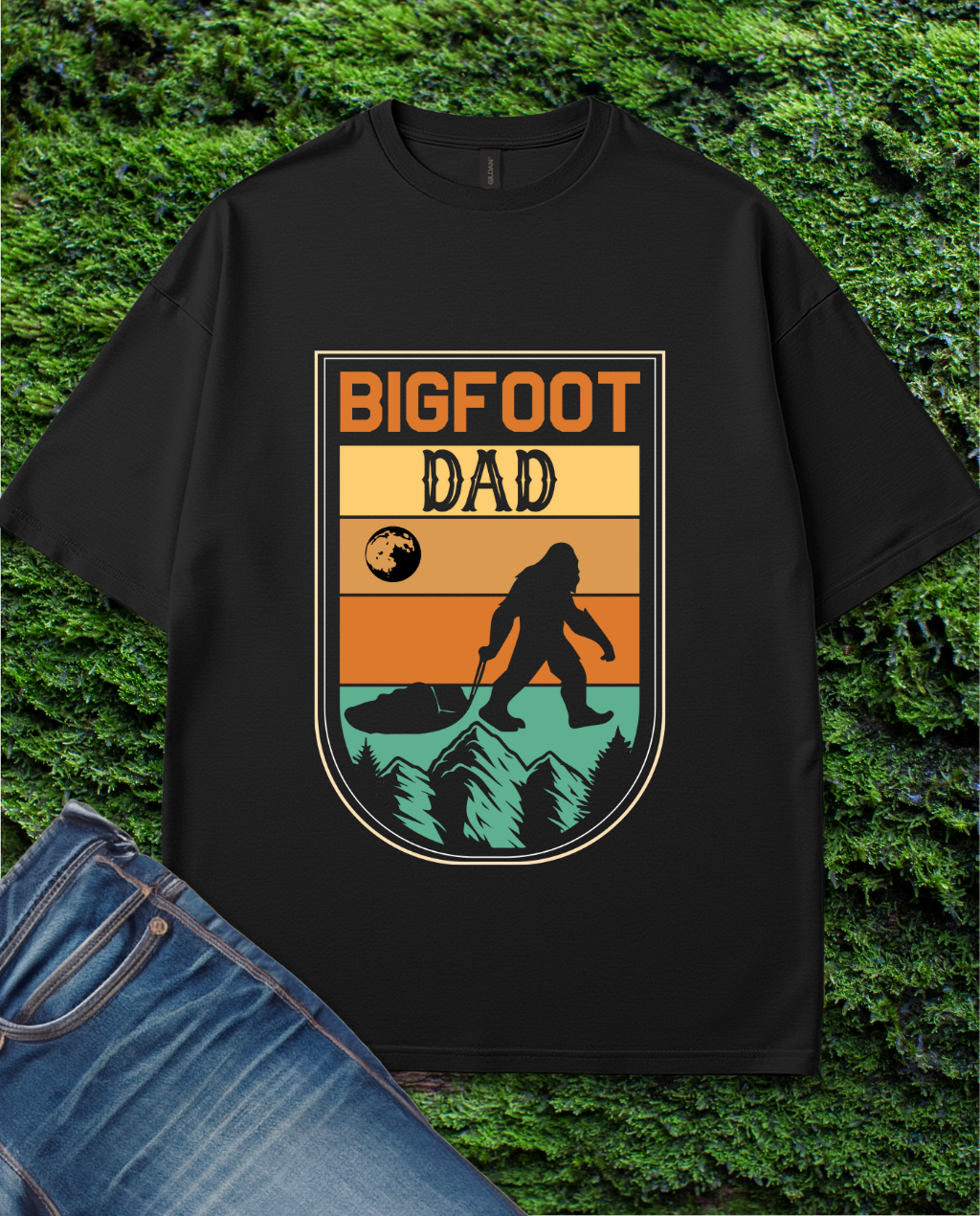 Bigfoot Dad T-Shirt