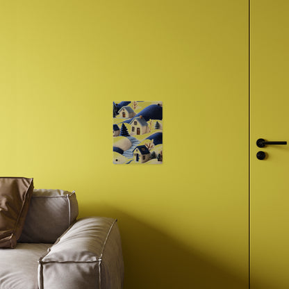 Crochert House  Acrylic Wall Art Panels Home Decor