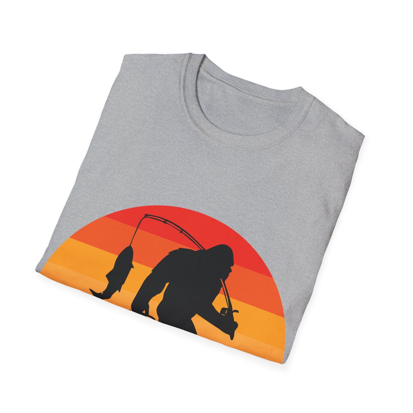Bigfoot Fishing T-Shirt