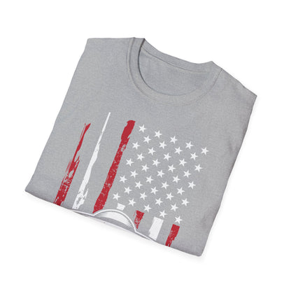 American flag UFO T-Shirt