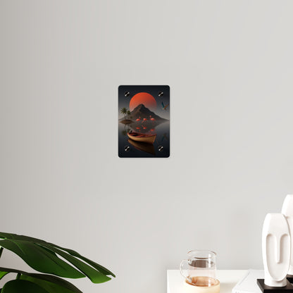 Modern Vintage Flamingo Acrylic Wall Art Panels Home Decor