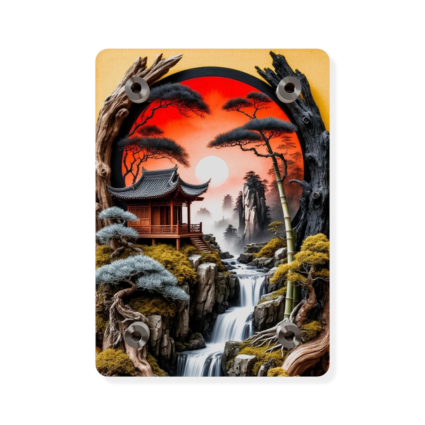 Native China 3d Art  Acrylic Wall Art Panels Home Decor