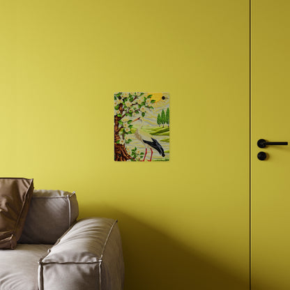 Crane Acrylic Wall Art Panels Home Decor