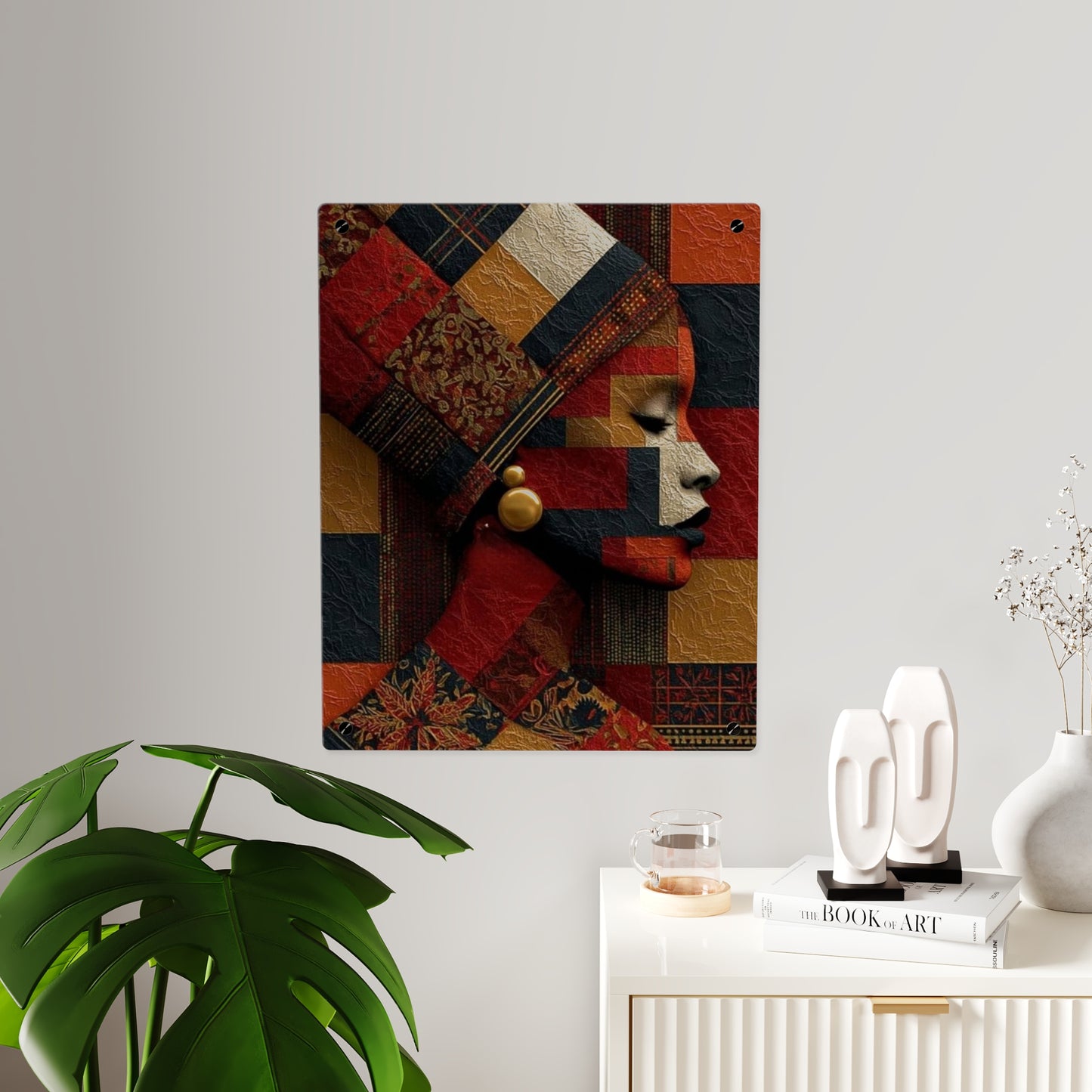 Afrohemian Women Acrylic Wall Art Panels Home Decor