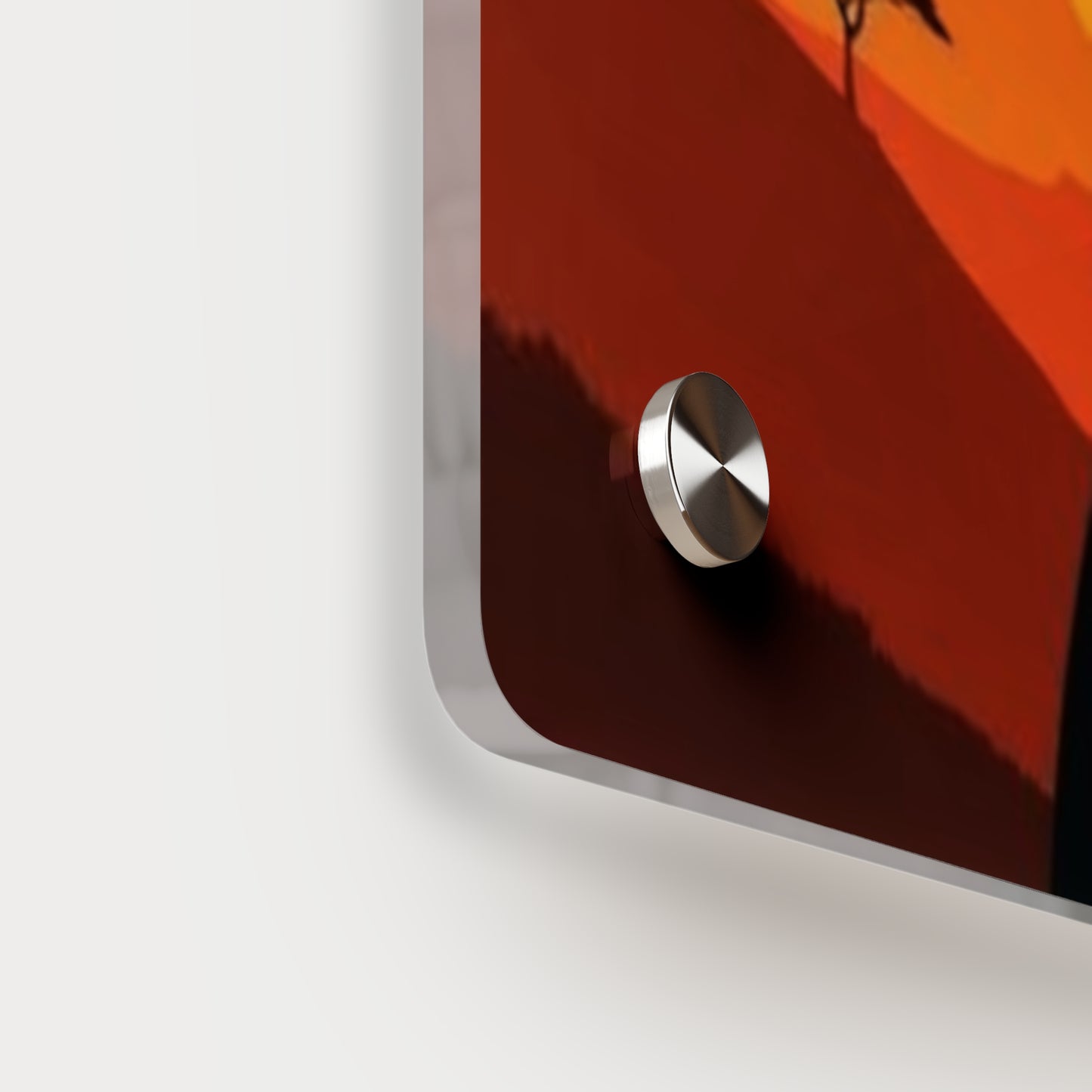 Beautiful Afrohemian Acrylic Wall Art Panels Home Decor