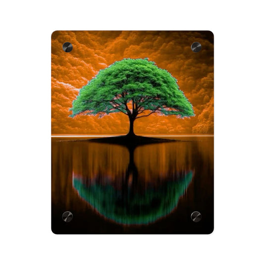 Modern Vintage Tree Acrylic Wall Art Panels Home Decor