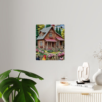 Farm House  Acrylic Wall Art Panels Home Decor