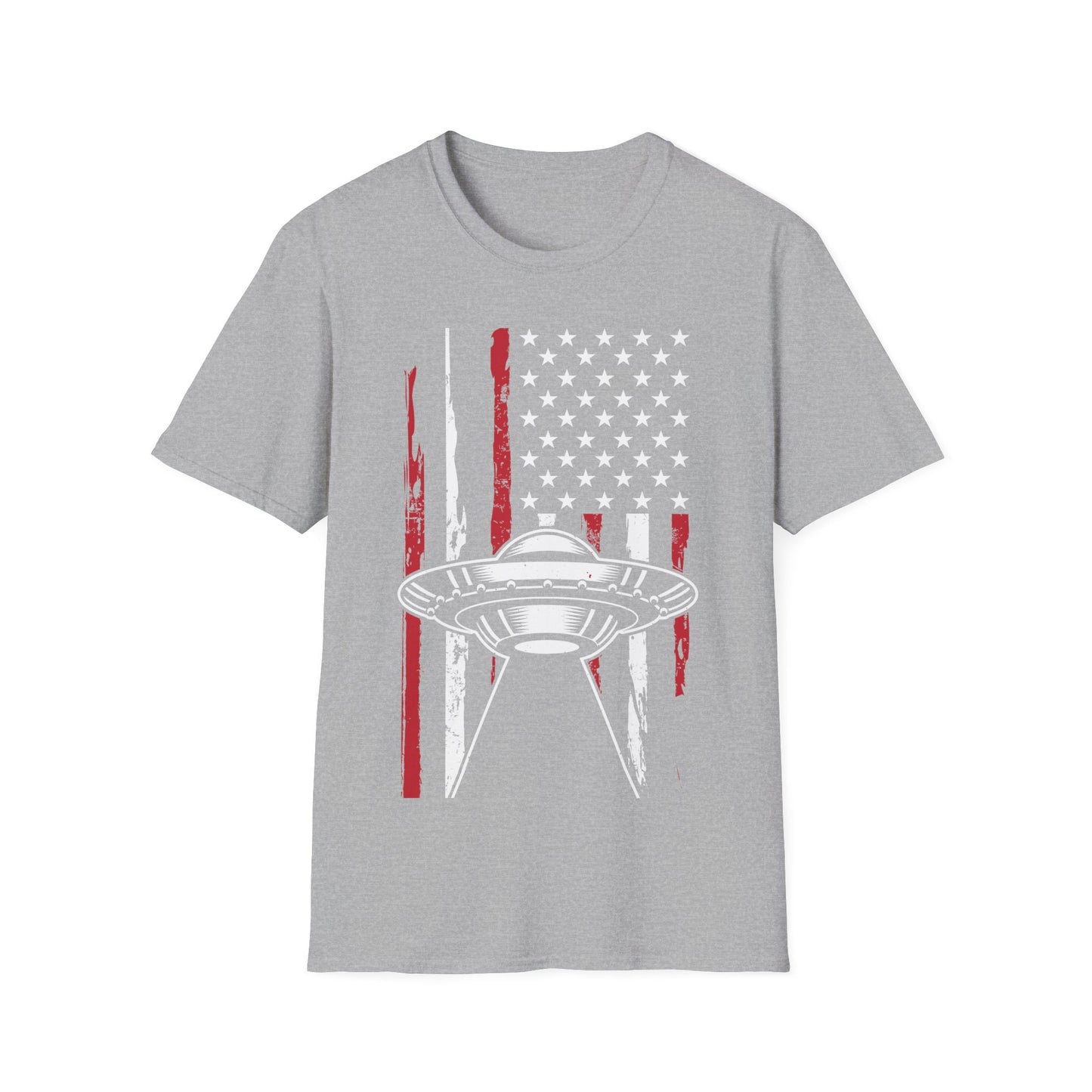 American flag UFO T-Shirt
