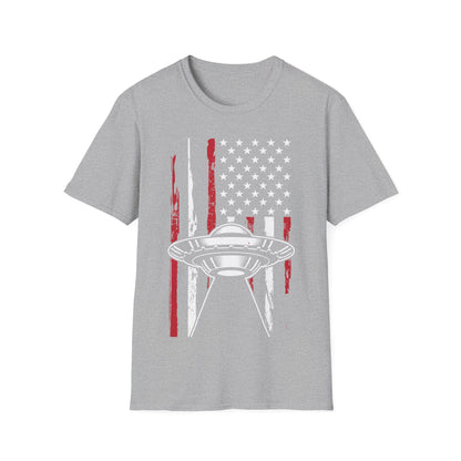 American flag UFO T-Shirt