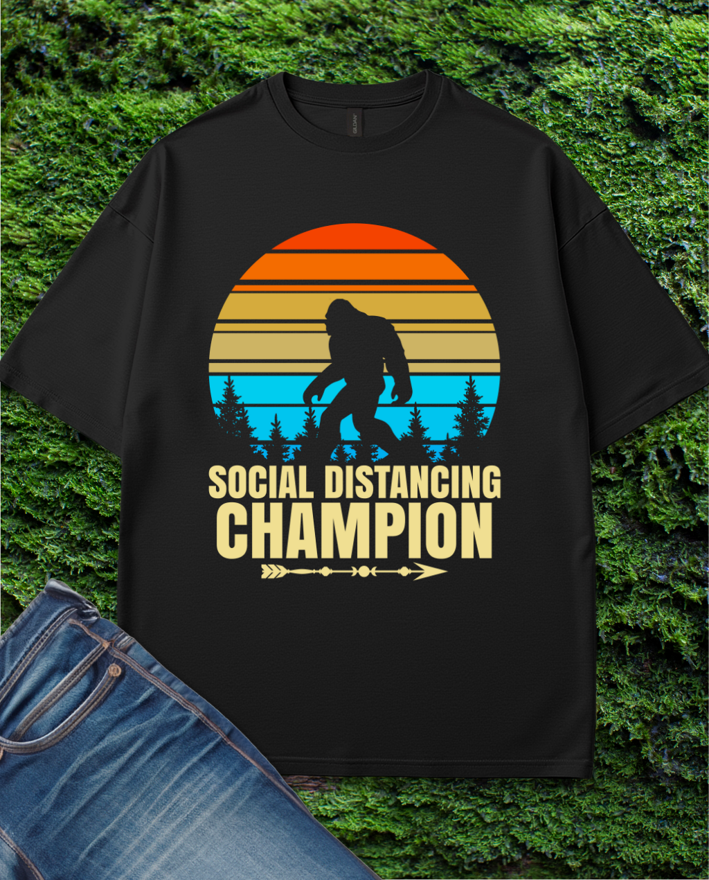 Social Distancing Champion T-Shirt