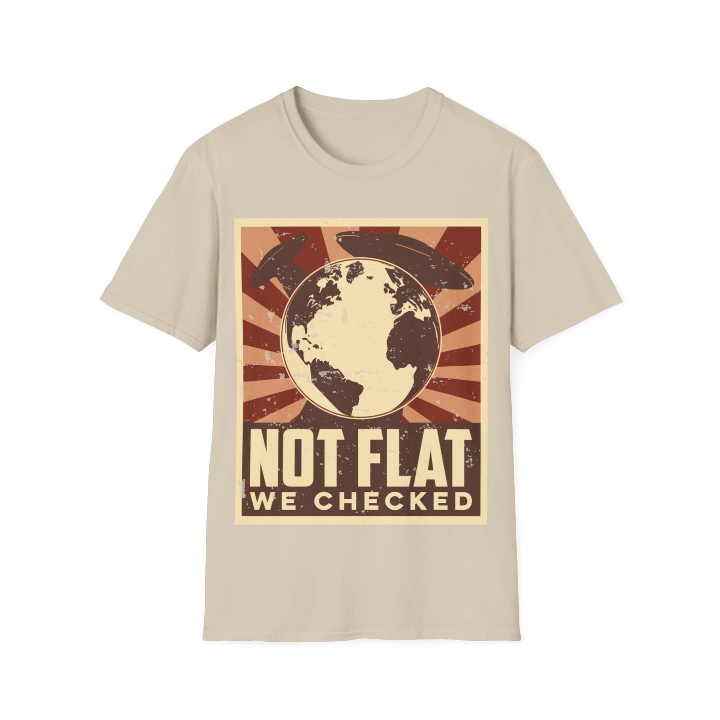 Not Flat  T-Shirt