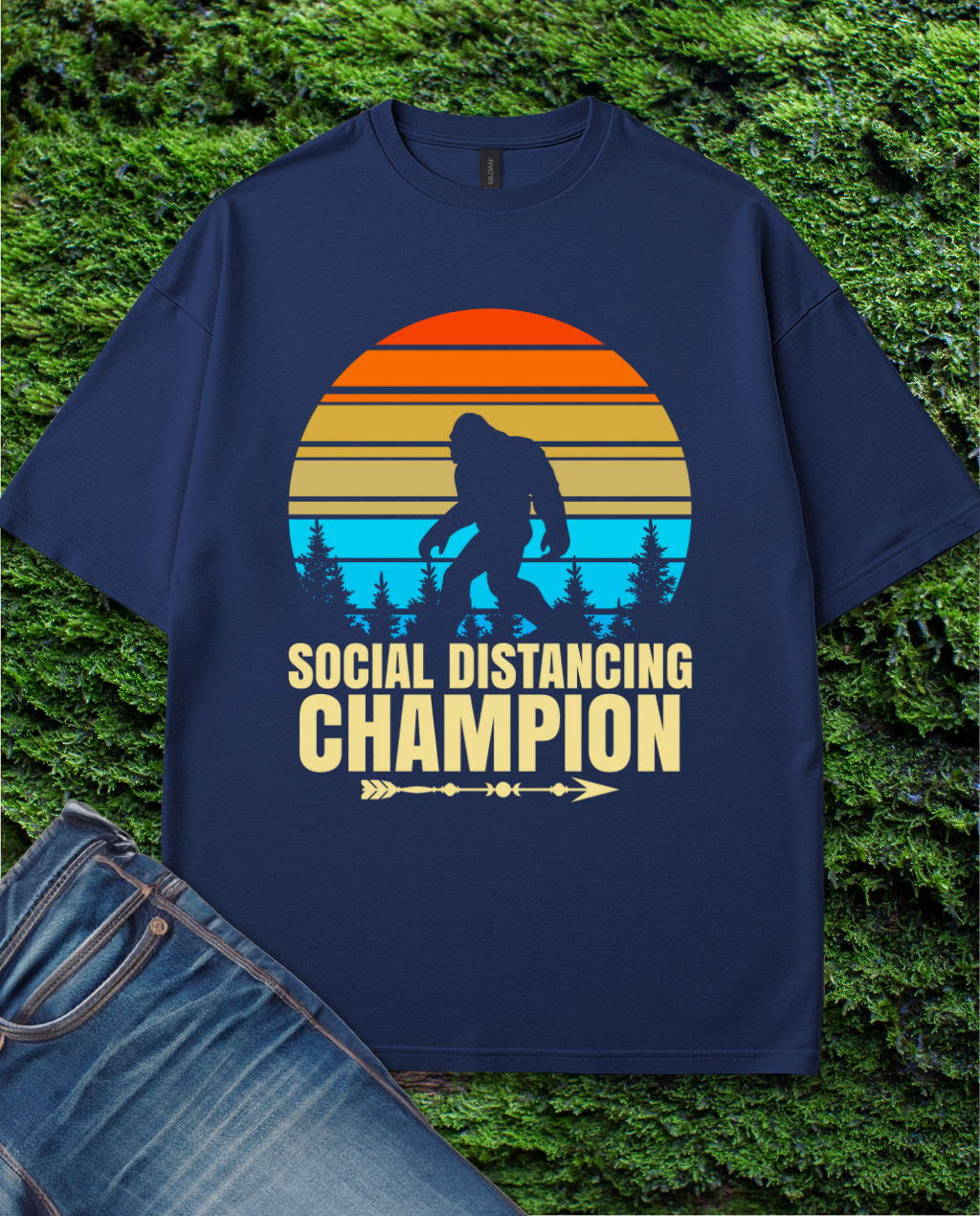 Social Distancing Champion T-Shirt
