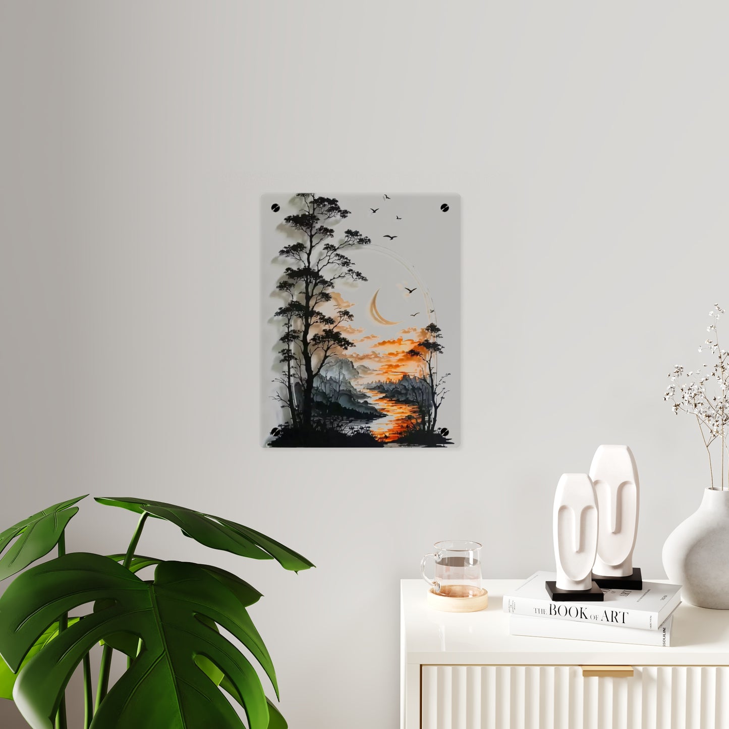 Aesthetic Acrylic Wall Art Panels Home Decor