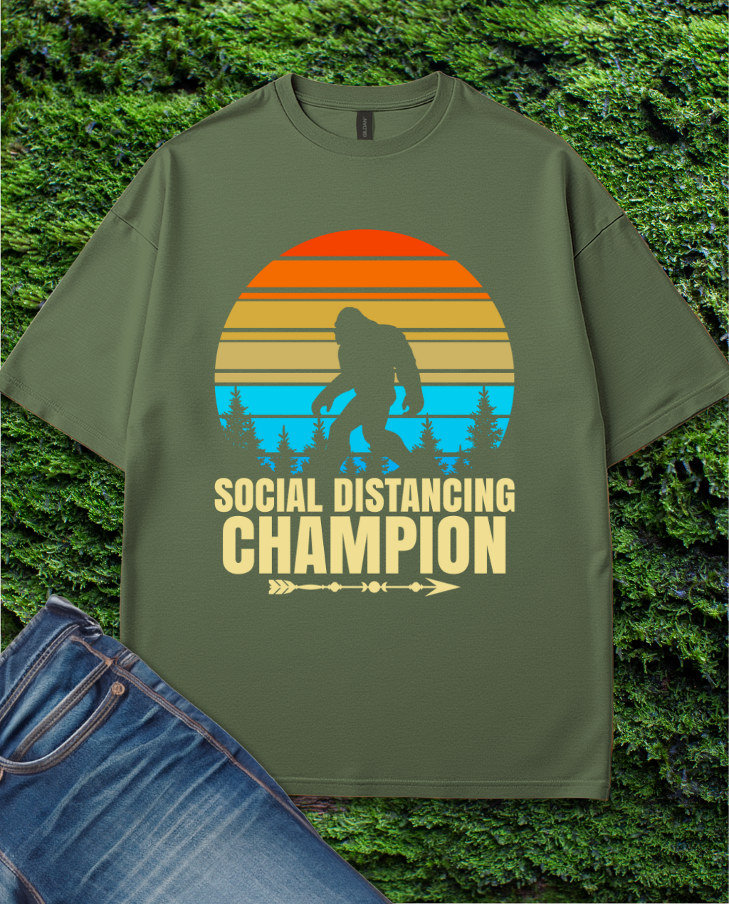Social Distancing Champion T-Shirt