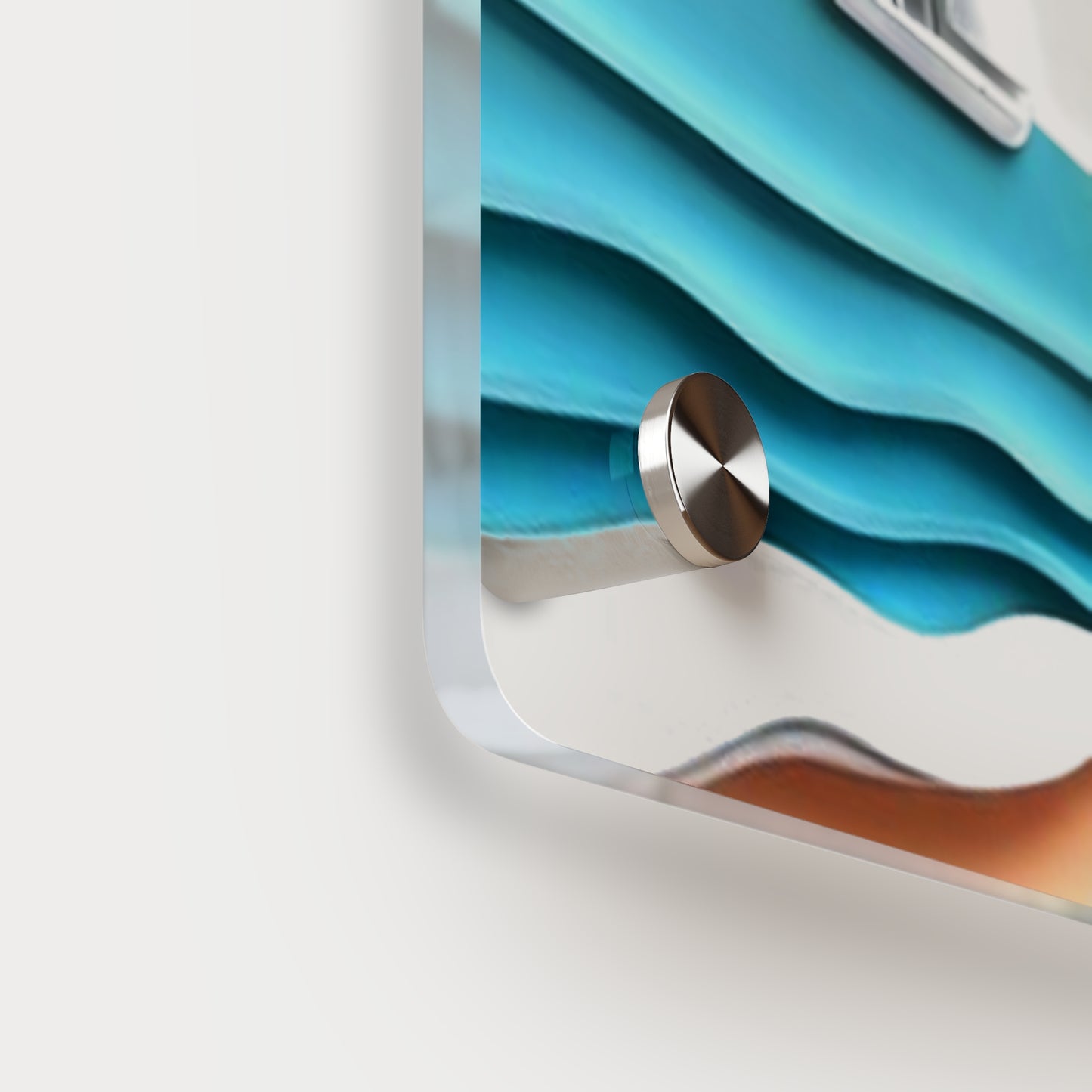 Sunset Beach Acrylic Wall Art Panels Home Decor