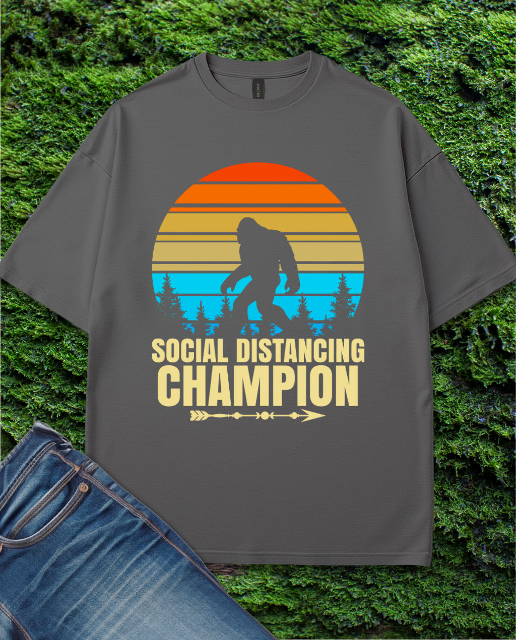 Social Distancing Champion T-Shirt