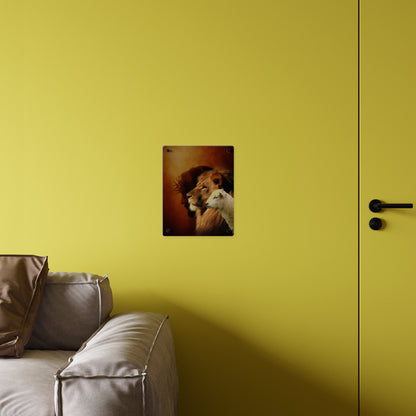 Jesus King Christian Acrylic Wall Art Panels Home Decor