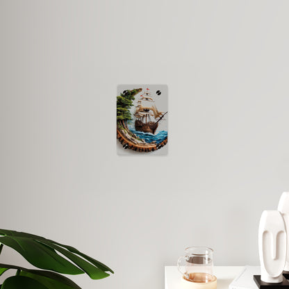 Modern King's Ship Acrylic Wall Art Panels Home Decor