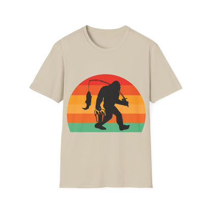 Bigfoot Fishing T-Shirt