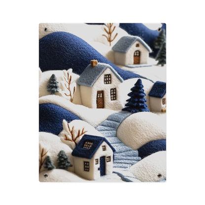 Crochert House  Acrylic Wall Art Panels Home Decor